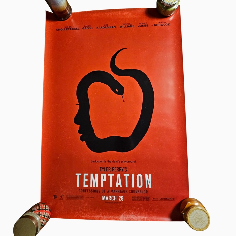 Temptation: Confessions‎ of a Marriage Counselor 2013 Movie Poster 27x40 D/S